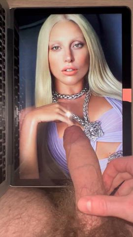 blonde celebrity cum cumshot jerk off lady gaga tribbing tribute covered-in-cum cum-tributes