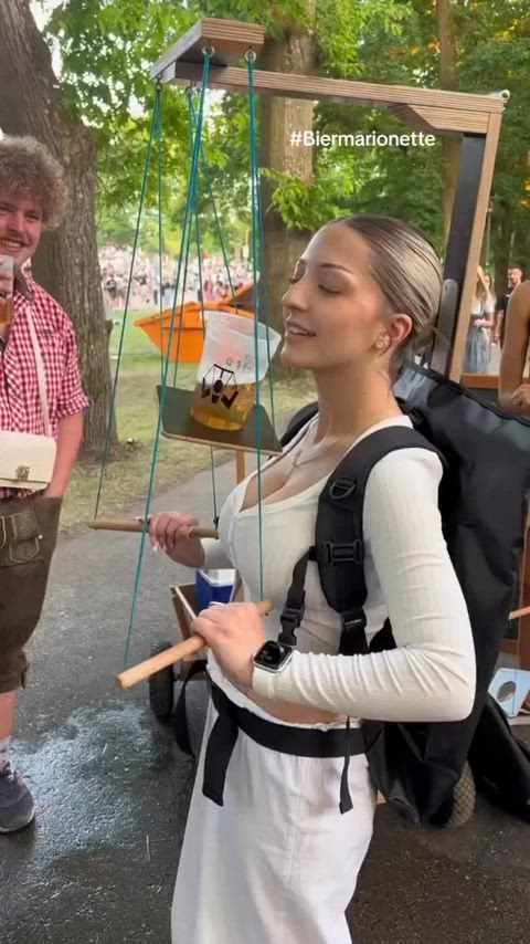 big tits german wet gif