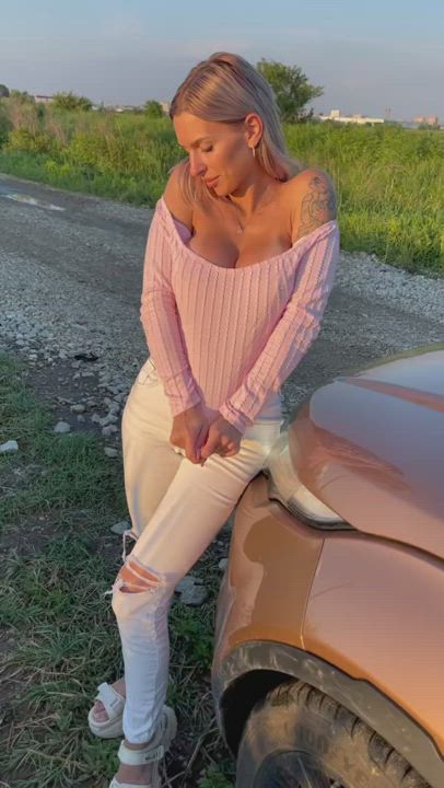 today I will go with a Anna to nature, I can record several videos for you, most