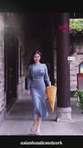 babe big tits boobs chinese cute jav japanese korean teen gif