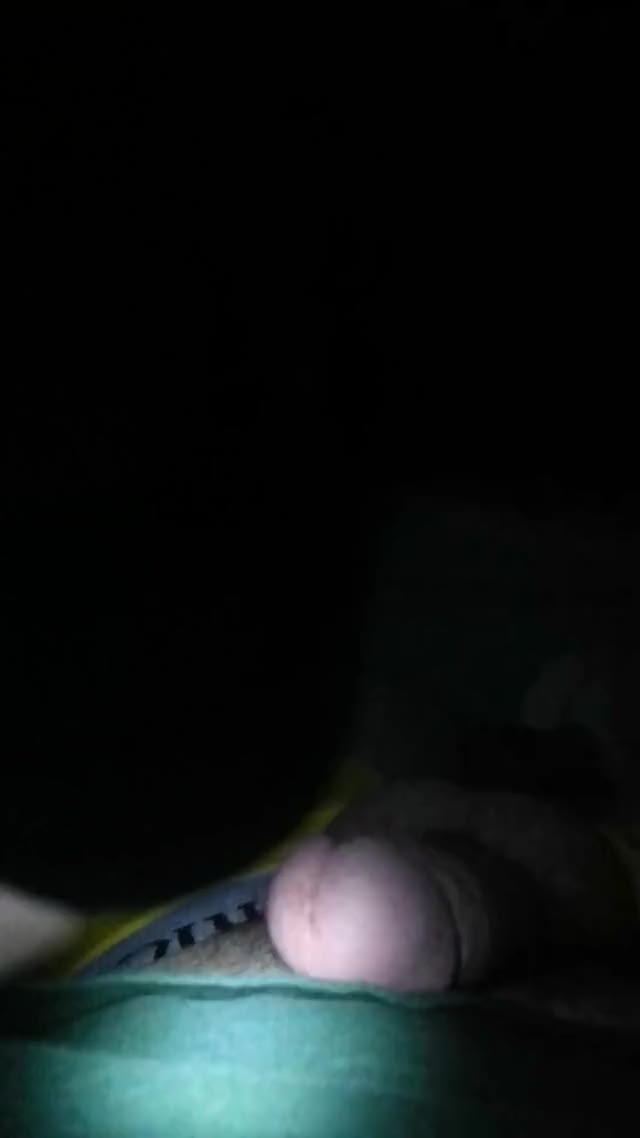 in a tent