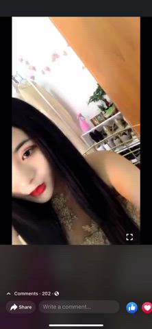 Asian Camgirl Sheer Clothes Tits