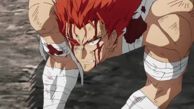 Garou is running like a wild beast