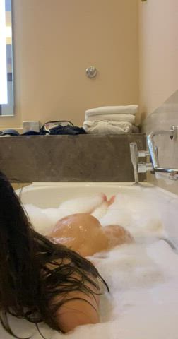 ass bathtub bending over bubble butt erotic naked nude onlyfans teasing gif