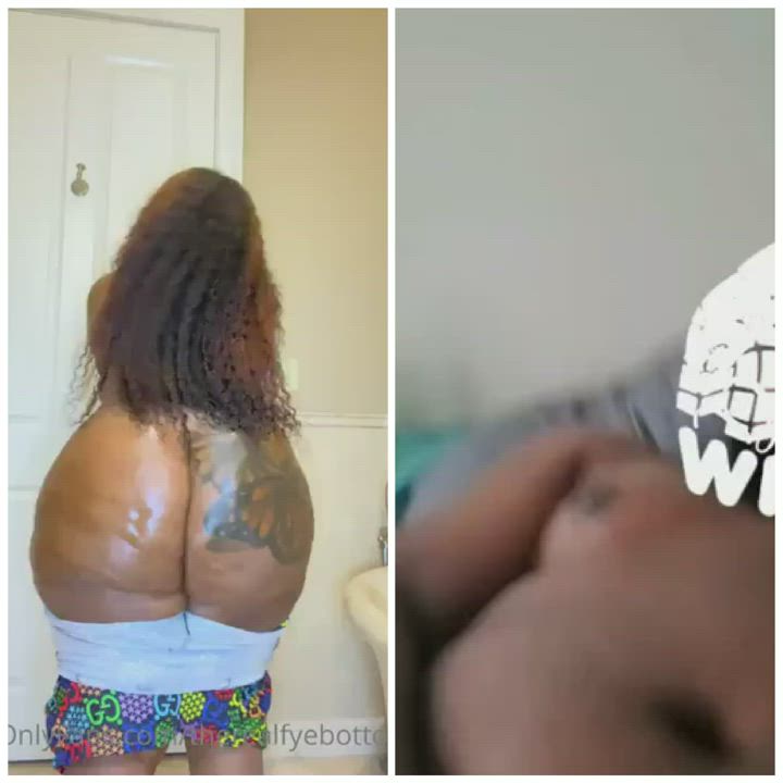 BBW BabeCock Cock Cum Thick Twerking gif