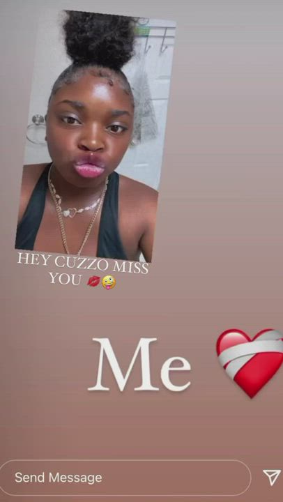 Cousin Ebony Lips gif