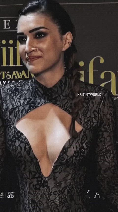 bollywood celebrity cleavage celebs gif