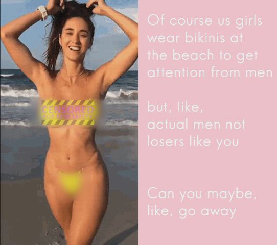 beach beta betaslave bikini brat censored femdom the beta safe club gif