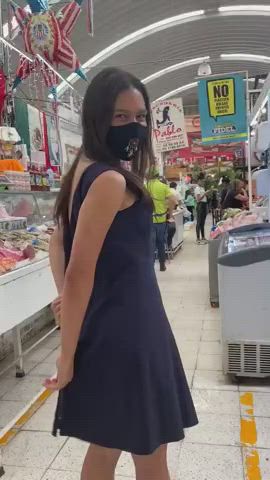 Nude dare walk