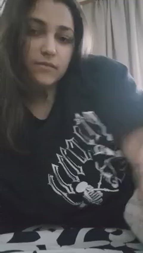 asian babe boobs huge tits indian natural tits sissy teasing tits r/juicyasians gif