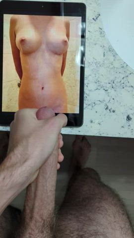 boobs cum tribute gif