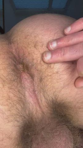 balls hairy ass pulsating gif