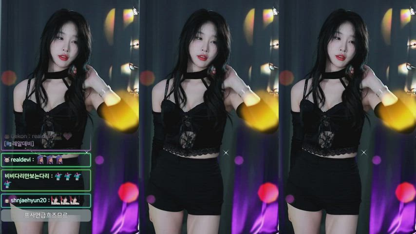 asian big tits dancing korean gif