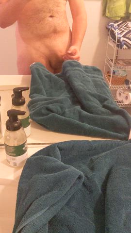 Take a good long look at my cock and tell me what you'd let me do to you