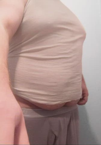 Belly Button Mature NSFW gif