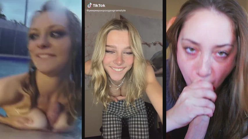 amateur cum split screen porn gif