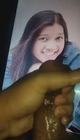 Big Dick Teen Tribute gif