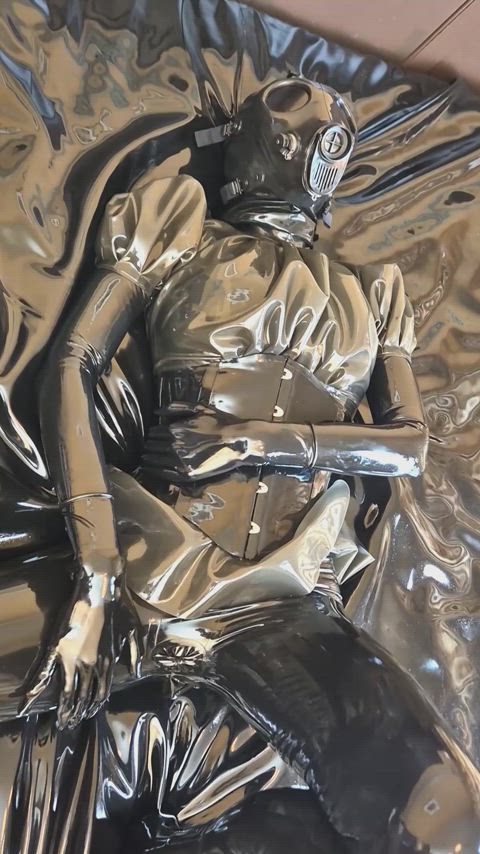 fetish latex latex gloves gif
