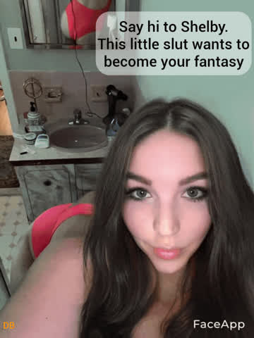 caption sissy sissy slut gif