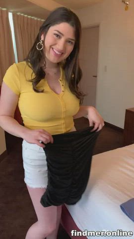 Amateur Anal BBC Big Ass Big Tits Brunette Cumshot MILF TikTok gif