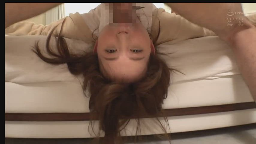 Asian Blowjob Deepthroat Hardcore JAV Japanese Rough Throat Fuck gif