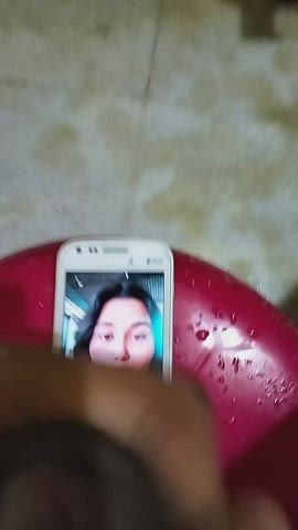 babe cum face fuck gif