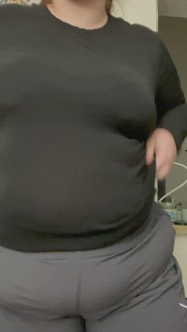 I love finally undressing after work