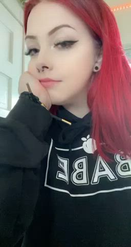 I always play with my tits when I’m bored
