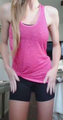 Fake Boobs Fake Tits MILF Tits Titty Drop Wife gif