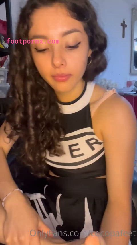cum on feet feet fetish feet licking feet sucking tik-tok gif