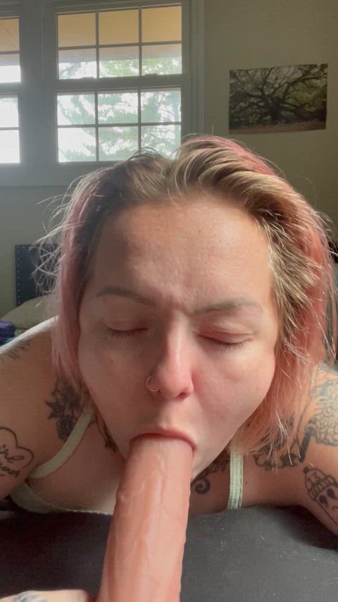 Look at my face while I suck your cock 🤤🥵