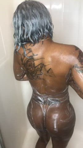 Big Ass Big Tits Ebony Tattoo gif
