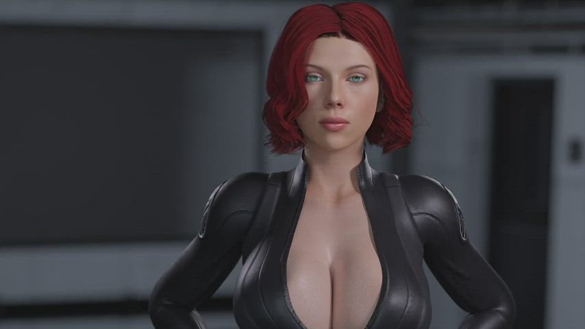 3d animation big tits footjob gangbang handjob milf redhead riding thighjob gif
