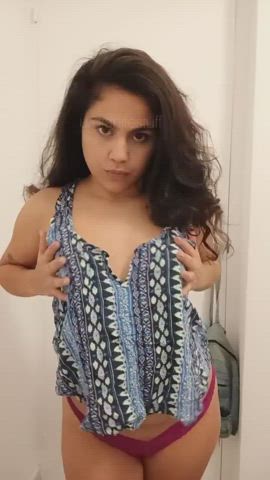 Eye Contact Latina Tits gif