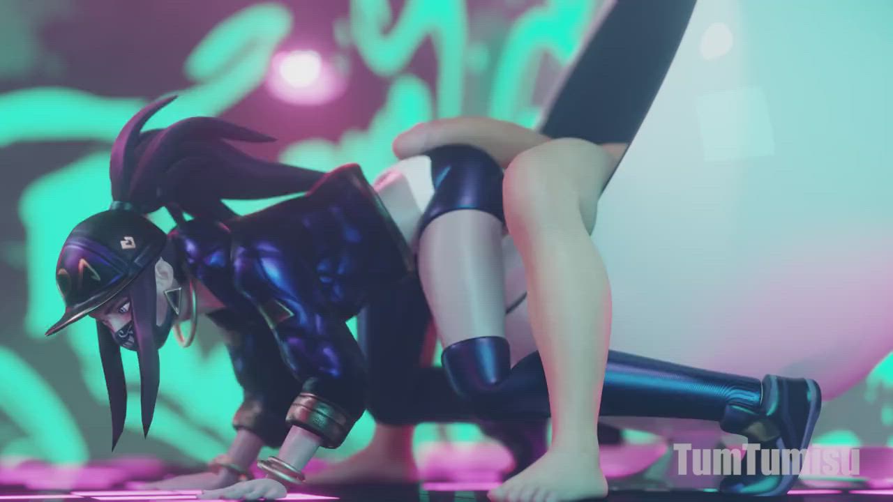 KDA Akali gets creampied (Tumtumisu) [League of Legends]