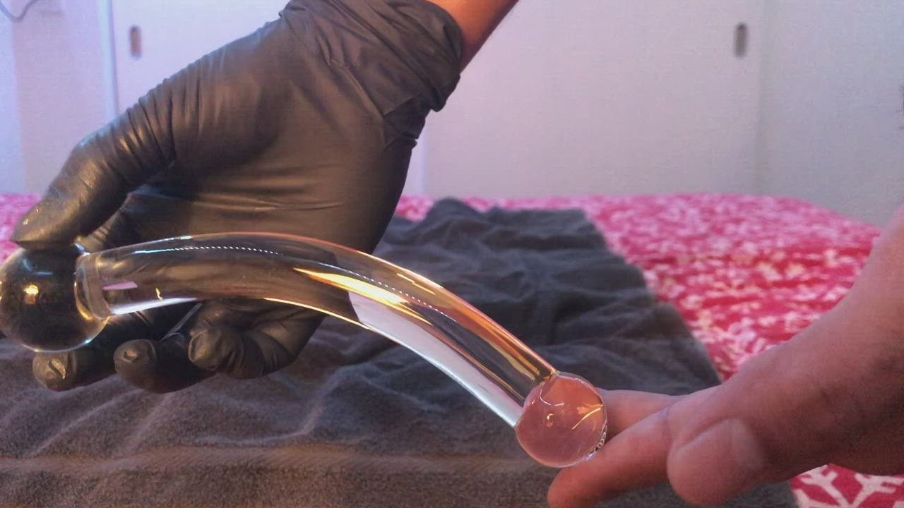 First few drips after a week of chastity