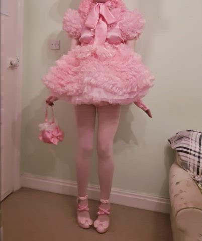 cute redhead sissy gif