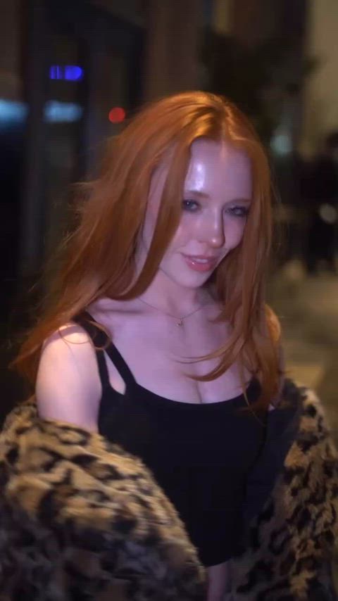 cute madi collins redhead gif