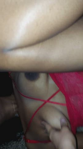 Big Dick Boobs Ebony Natural Tits Pussy gif