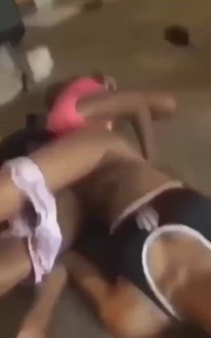 Ebony Friends Lesbian gif