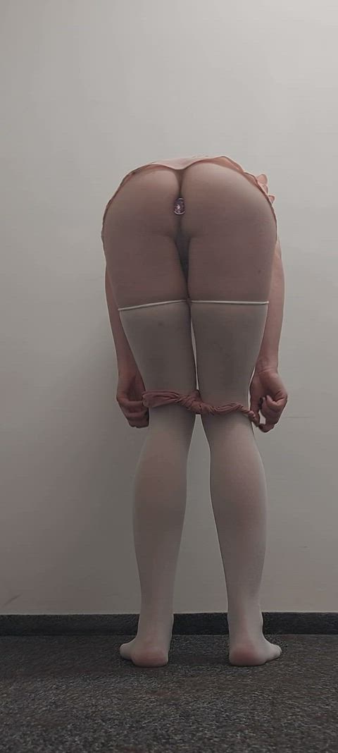 Chastity and plugged🥰🥰