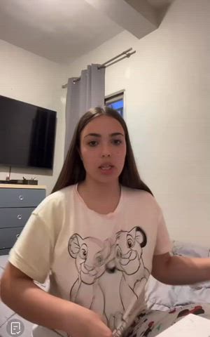 boobs nipslip tiktok gif