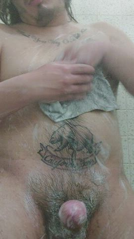 gay shower teasing gif