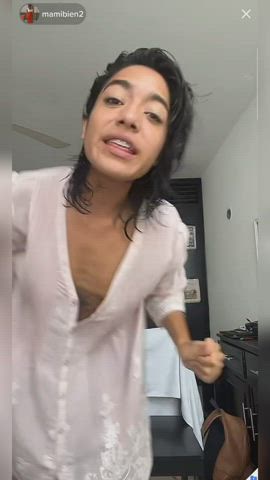 Latina Nipples Nipslip Porn GIF by whornii