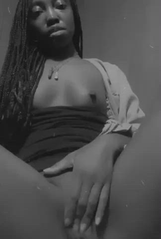 amateur ass babe ebony masturbating onlyfans petite selfie small tits tight pussy