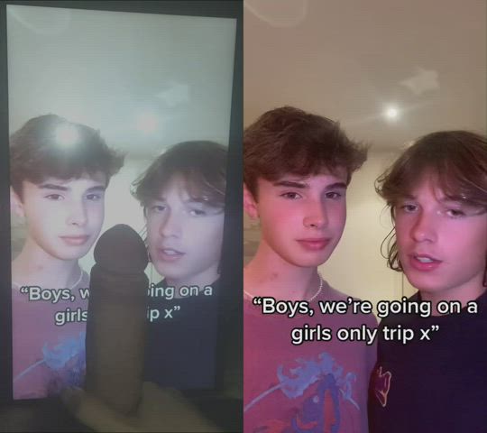babecock bisexual femboy tiktok trans tribute gif