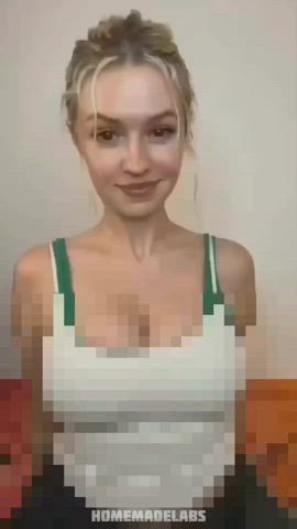 bouncing tits censored tiktok gif