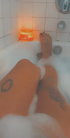 a relaxing bath kind of day