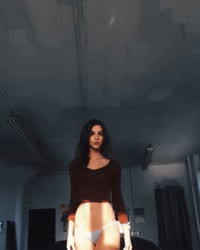 Model Rachel Cook gif