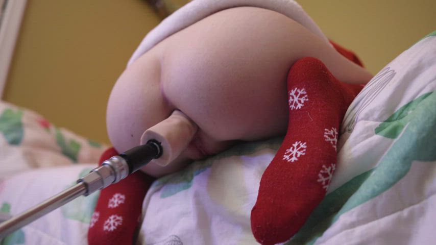 anal machine socks gif
